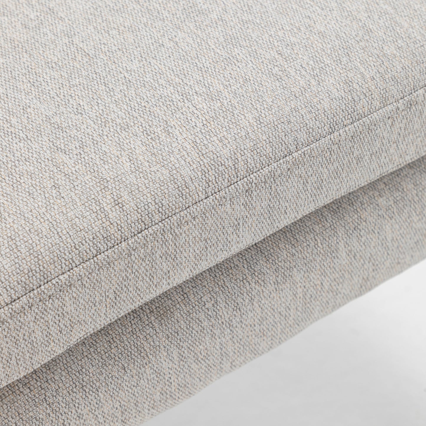 Serenita Mid-Century Modern Upholstered Fabric Dining Chair Set of 2 Light Gray