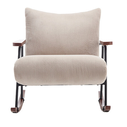 Davina Modern Accent Chair Arm Chair Living Room Rocking Chair Metal Frame