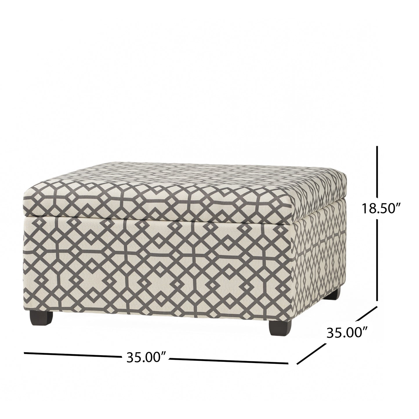 Richmond Transitional Storage Ottoman