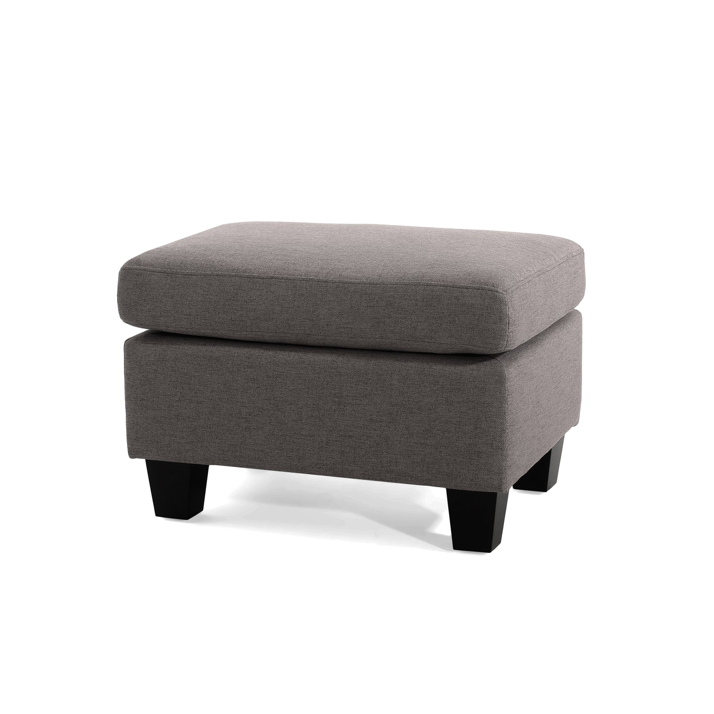 Springfield Upholstered Ottoman, Gray