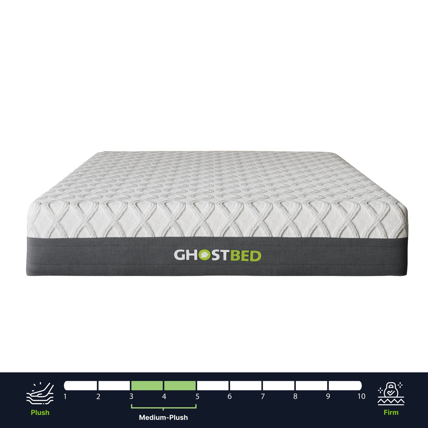 GhostBed 14" Memory Foam Mattress - Queen
