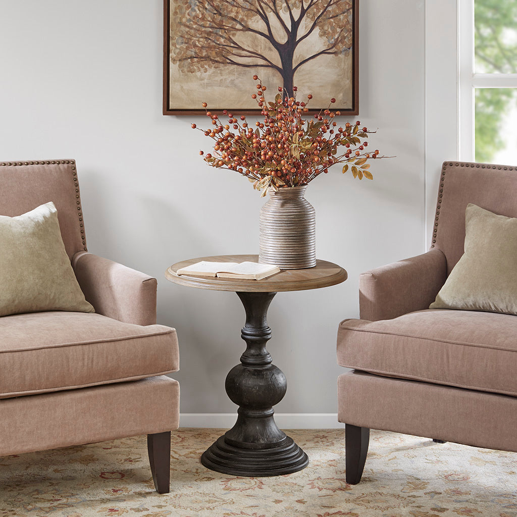 Maddison Park Transitional Wooden Accent Table