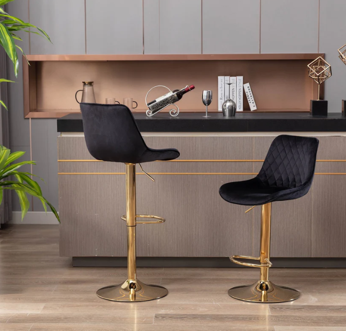 Adjustable Height Bar Stool