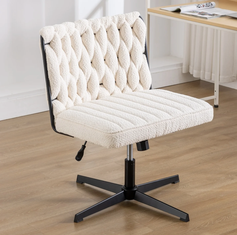 Boucle & Sherpa Office Chairs
