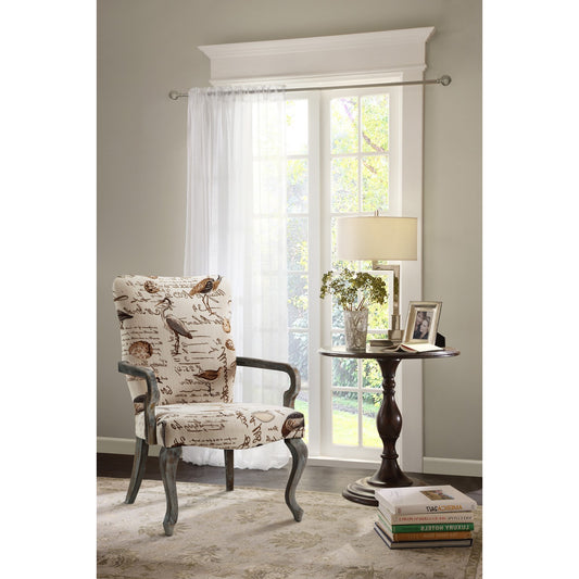Lucille Traditional Queen Anne Accent Chair