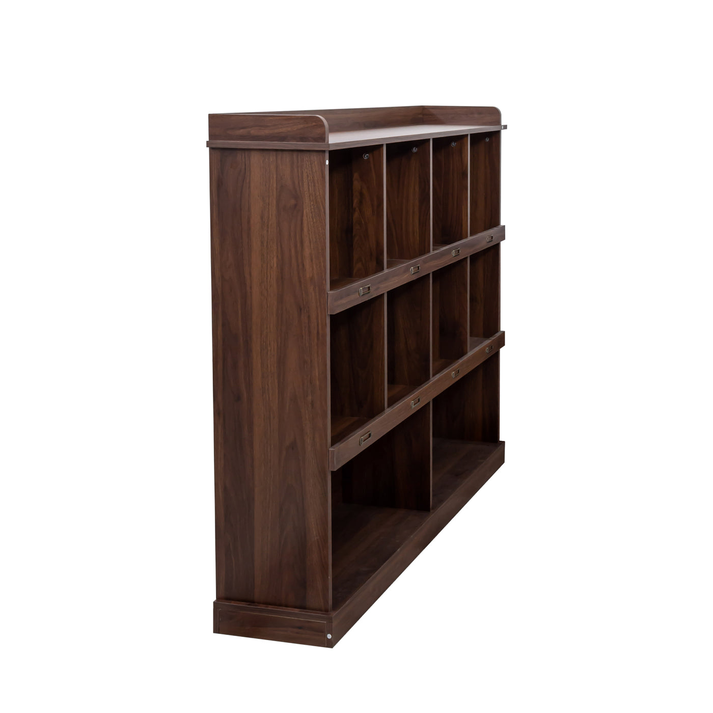 Anderson Wooden 10-shelf Bookcase,Walnut