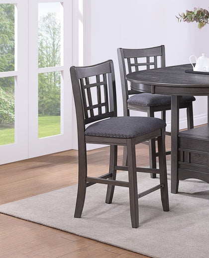 Belton Counter Height Chair (Set of 2) Gray