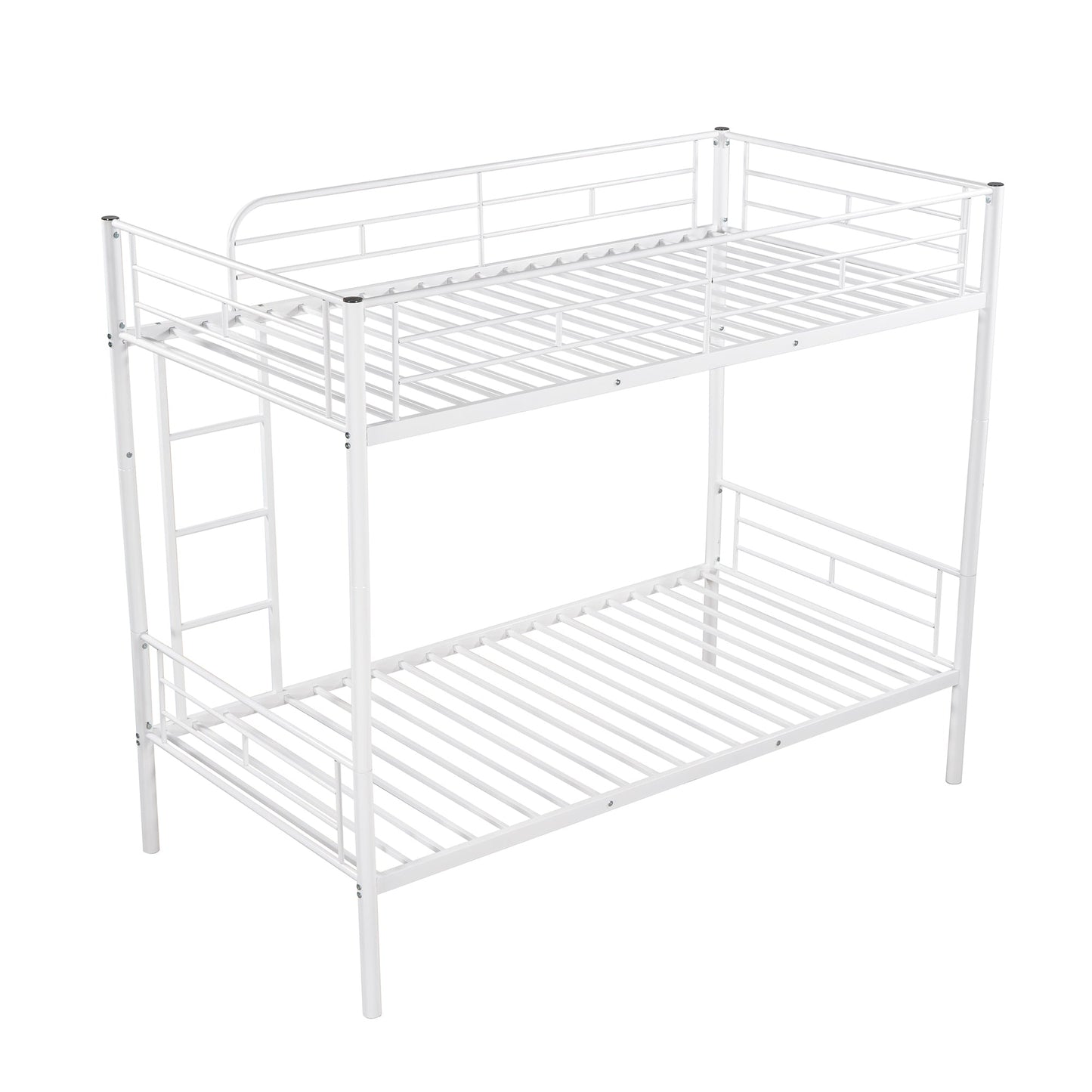 Henley Twin Over Twin Metal Bunk Bed, White