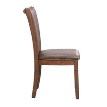 Jovienne Mid-Century Modern Side Chairs (Set of 2) Oak