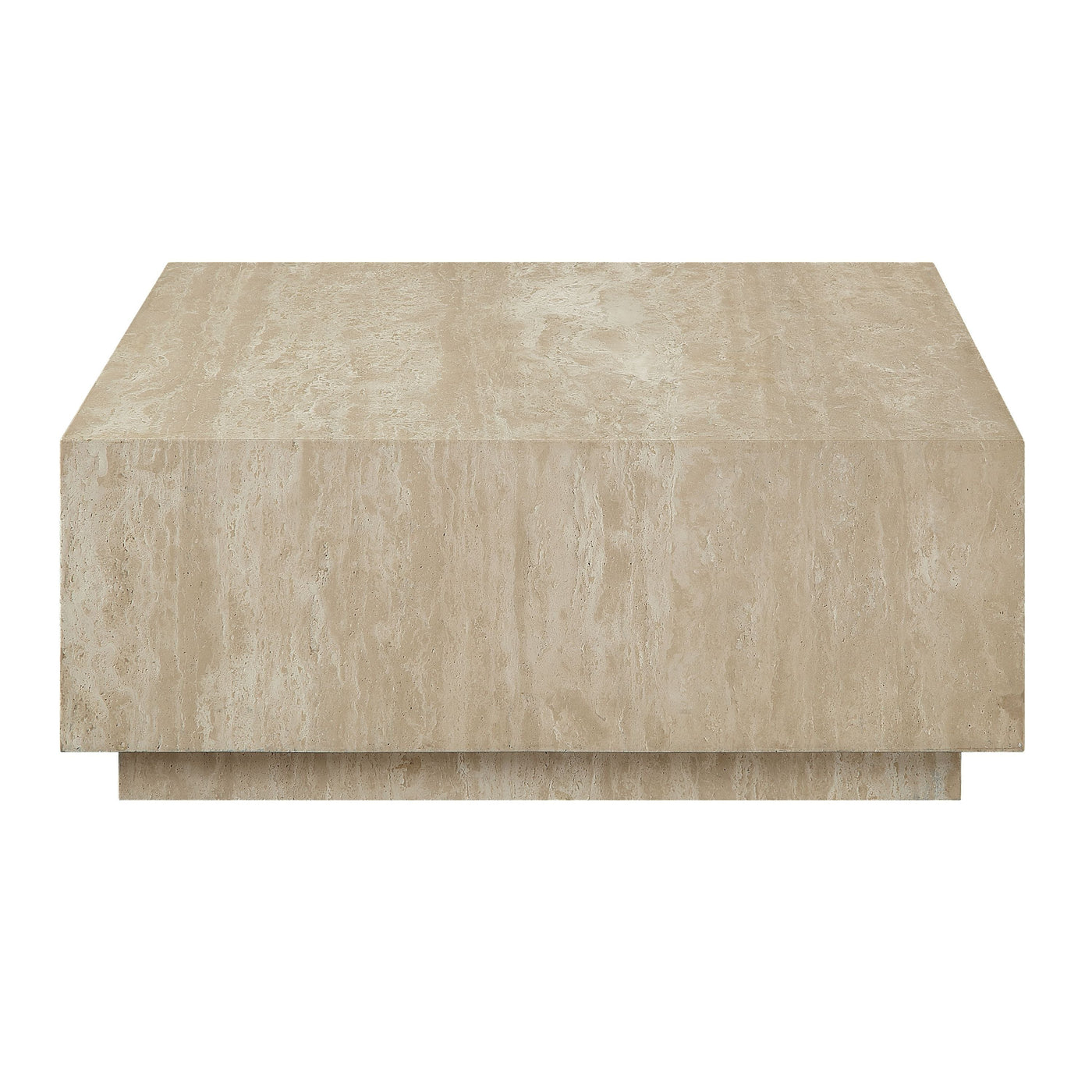Deon Beige Travertine Coffee Table
