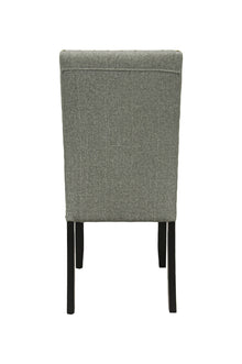 Beatty Modern Gray Dining Side Chairs (Set of 2)