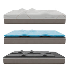 GhostBed Massage Mattress Hybrid 12" Profile - Twin XL