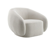 Isabel Beige Boucle Chair W/Swivel