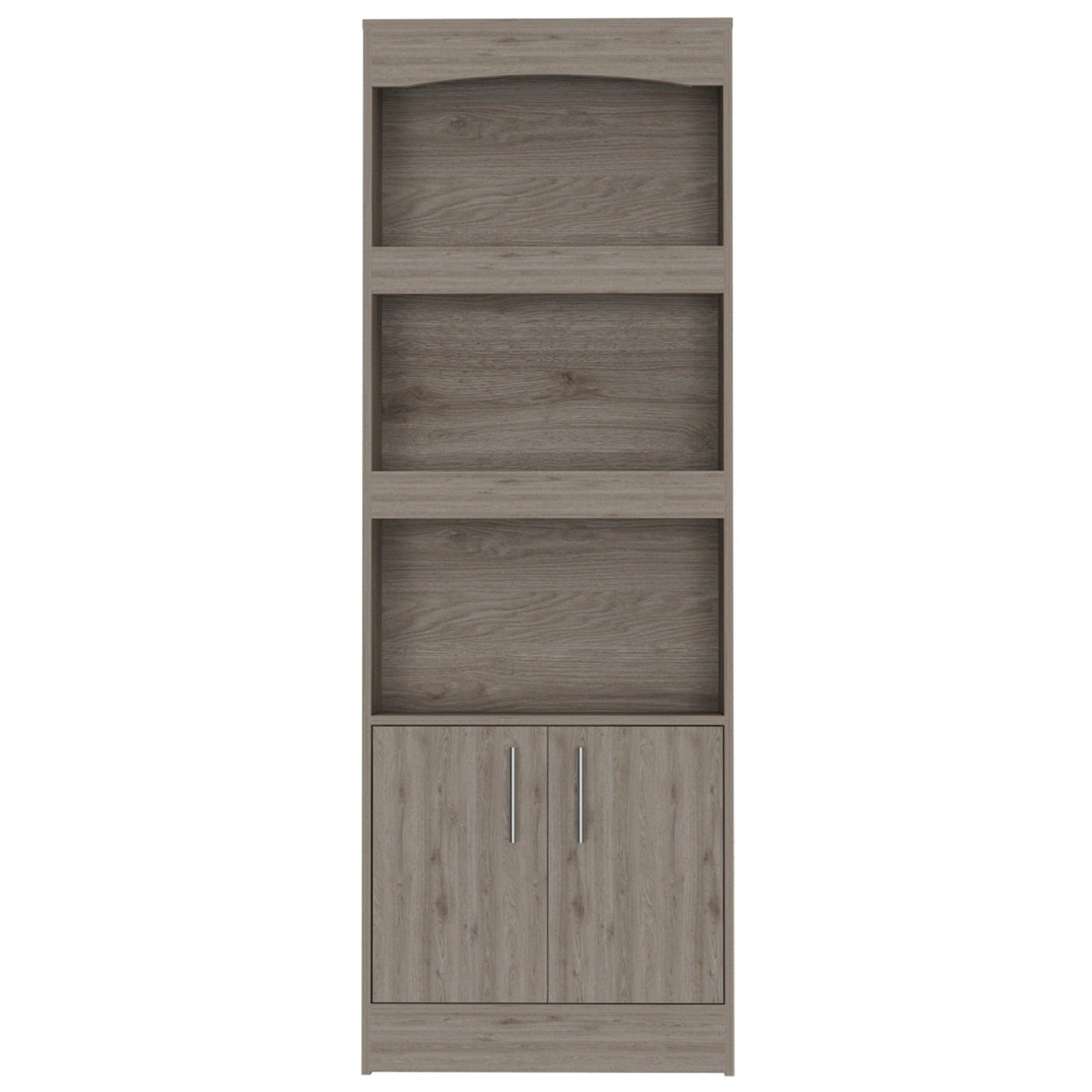 Durango 3-Shelf Double Door Bookcase - Beige