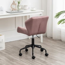 Eldon Diamond Tufted Adjustable Swivel Office Chair - Mauve