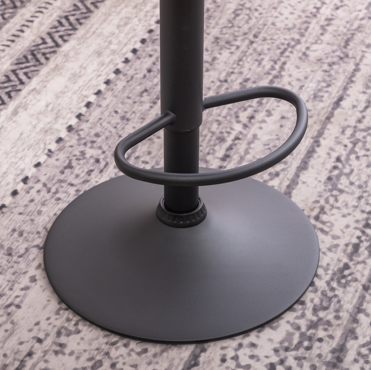 Masaccio Weathered Airlift Adjustable Bar Stools (Set of 2) Gray