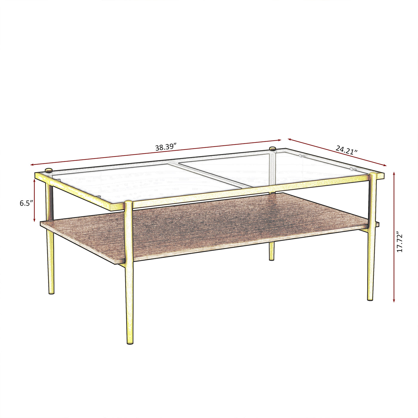 Langston Modern 3-Piece Accent Table Set