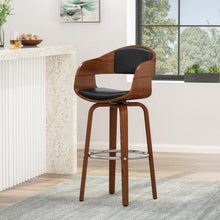Mixon Mid-Century Modern 30" Barstool in Walnut