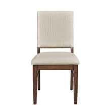 Lillian Mid-Century Modern Side Chairs Set of 2 , Mixed Brown
