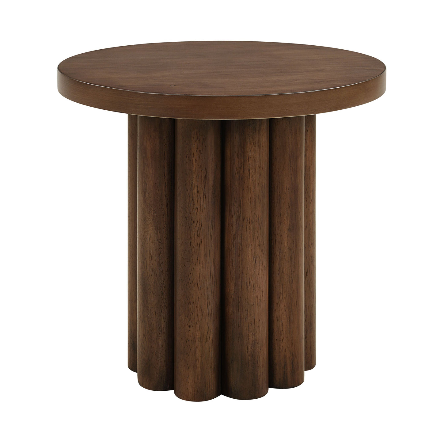 Loanna Wooden Color Finish End Table
