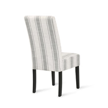 Faron Modern Upholstered Side Chairs (Set of 2) Gray