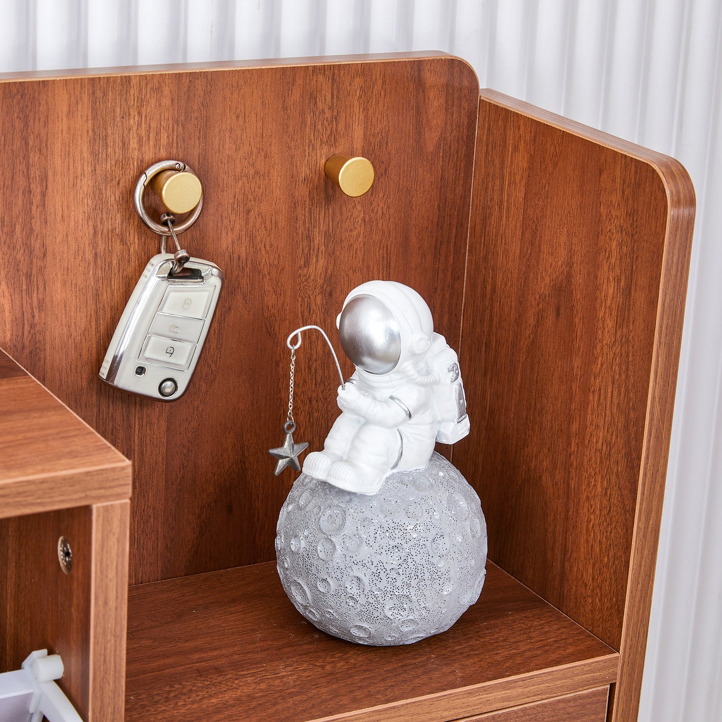 Tranquility Mid-Century Modern Cabinet with Shoe Storage