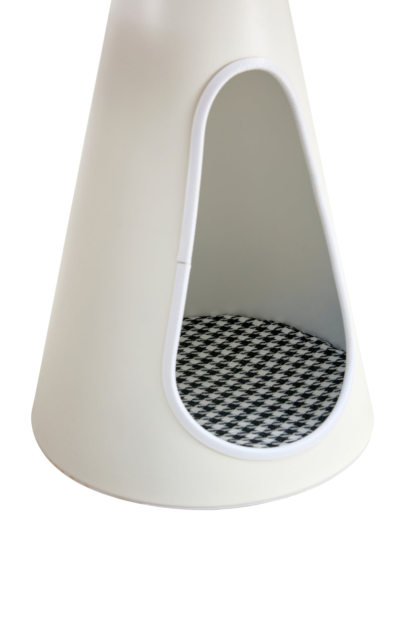 Misty Modern Faux Marble Top & Steel Coffee Tables, White