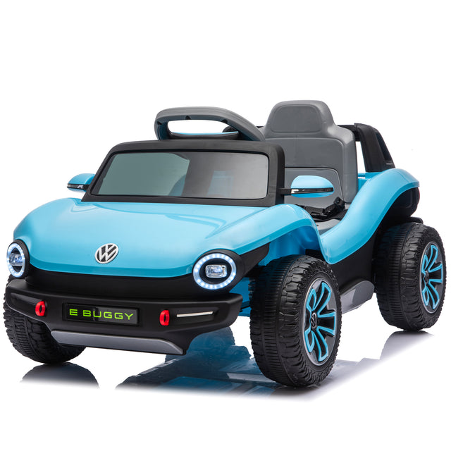 Mini Beetle Ride-On Car – Blue
