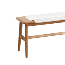 Destin Natural Oak Wood Dining Bench