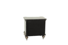 Ava Antique Silver / Champagne Finish Nightstand