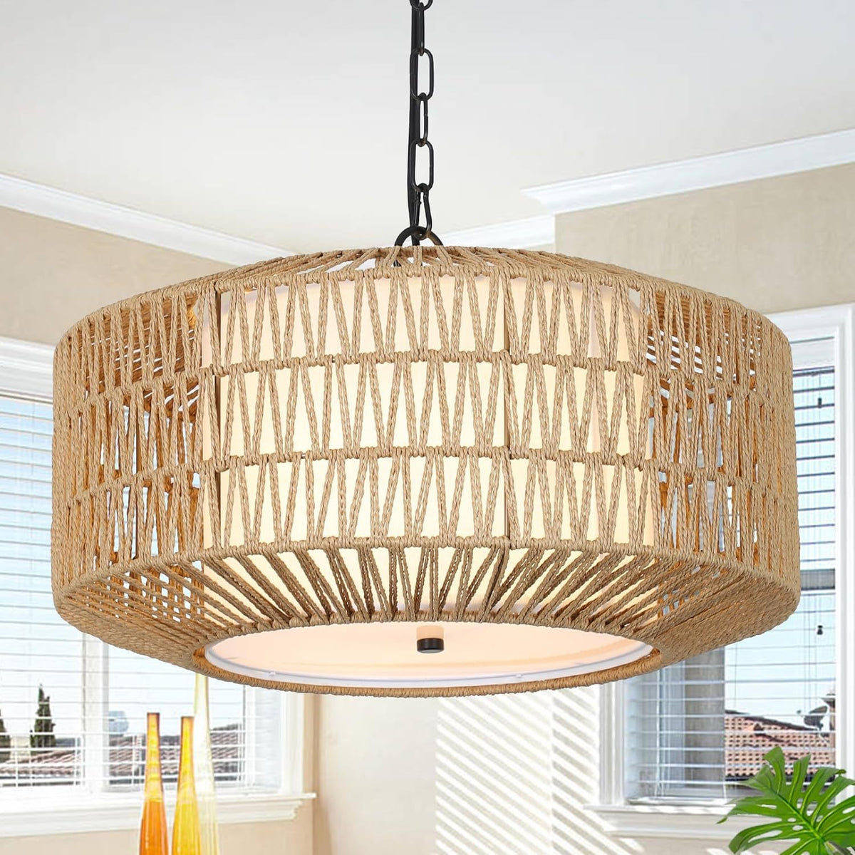 Farmhouse Chandelier Light Fixture