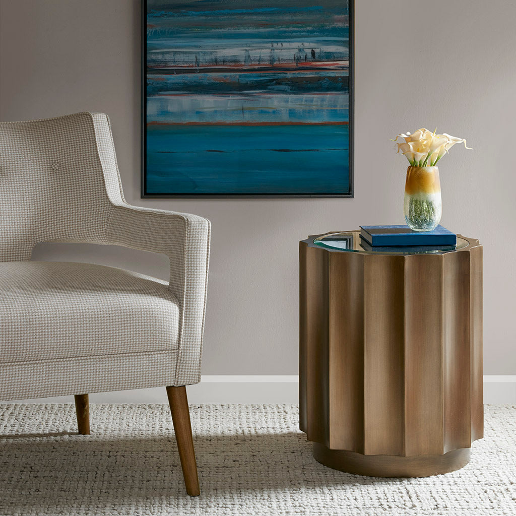Valentina Bronze Accent Table