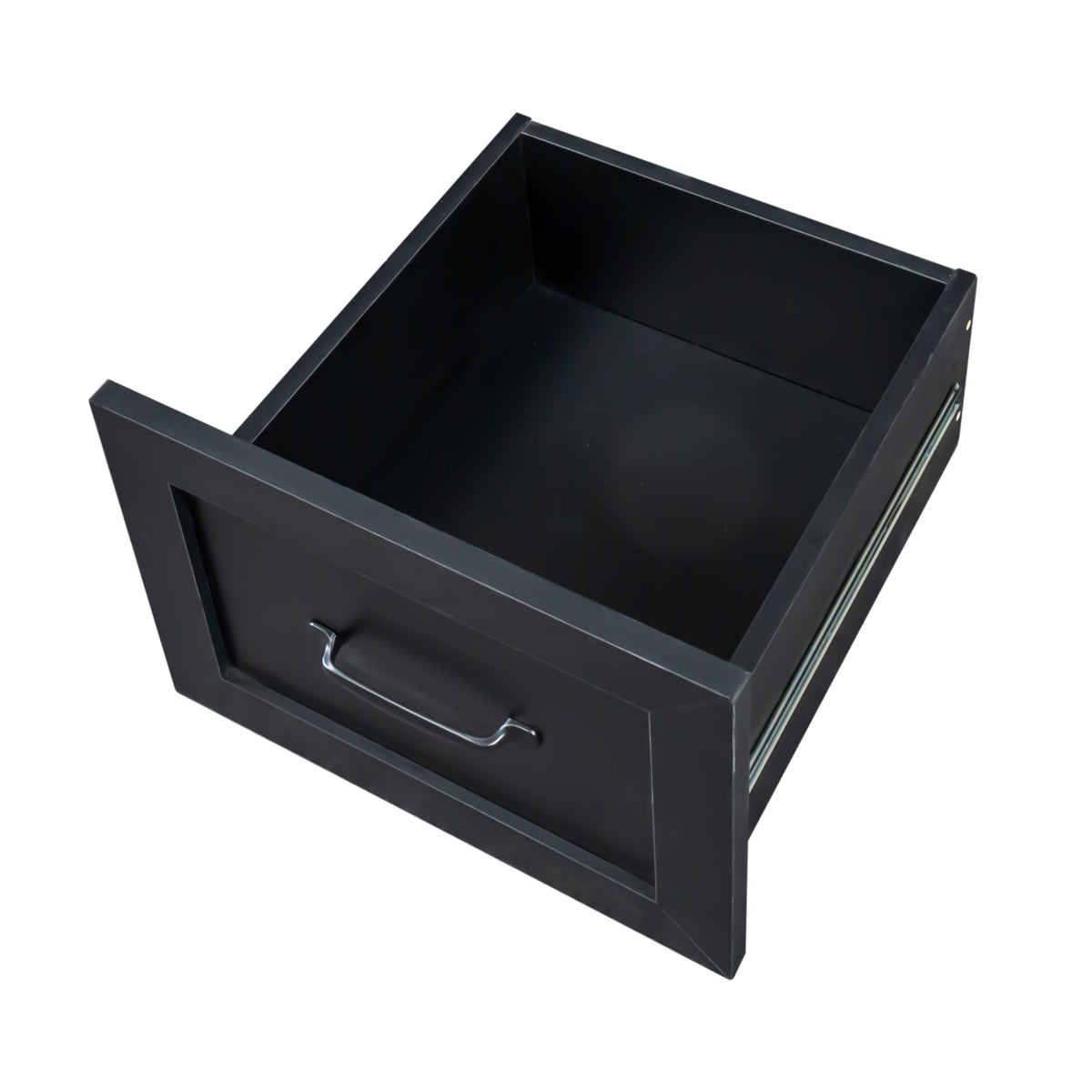 Cressida Home Office Computer Desk with Hutch, Antiqued Black