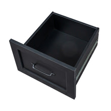 Cressida Home Office Computer Desk with Hutch, Antiqued Black