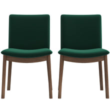 Laura Mid-Century Modern Solid Wood Dining Chair Set of 2