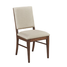 Lillian Mid-Century Modern Side Chairs Set of 2 , Mixed Brown