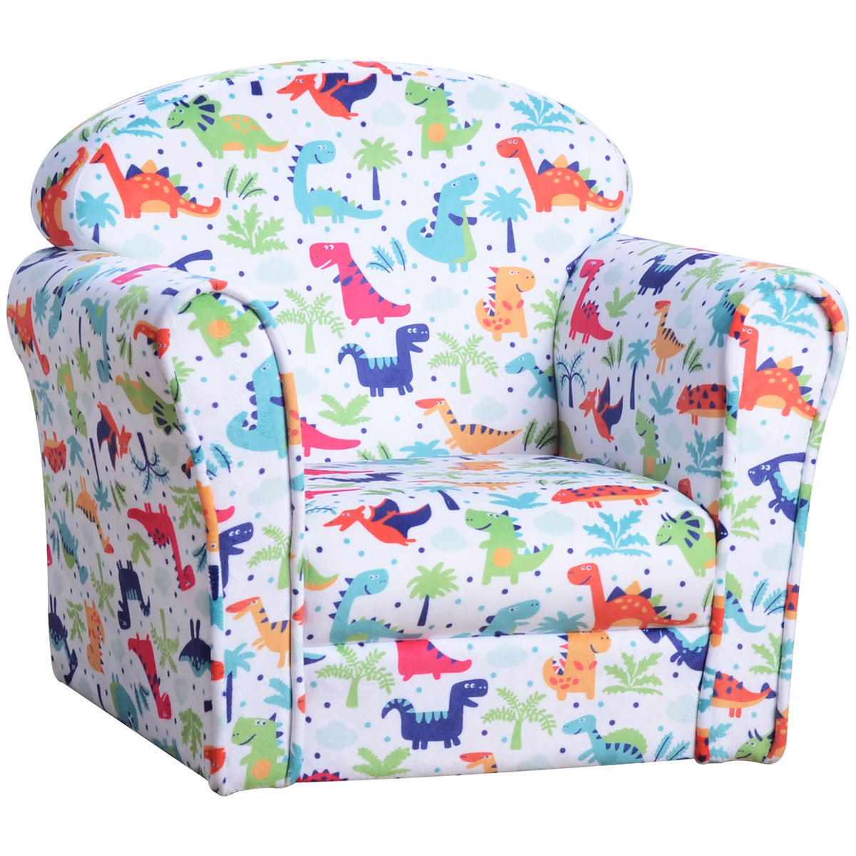 Pippa Dinosaur Toddler Chair – Multicolor Kids Armchair
