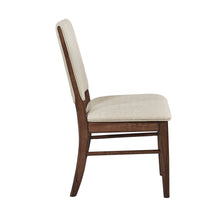 Lillian Mid-Century Modern Side Chairs (Set of 2), Mixed Brown