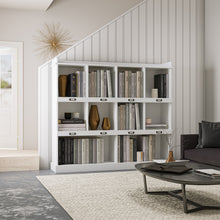 Anderson Wooden 10-shelf Bookcase, White