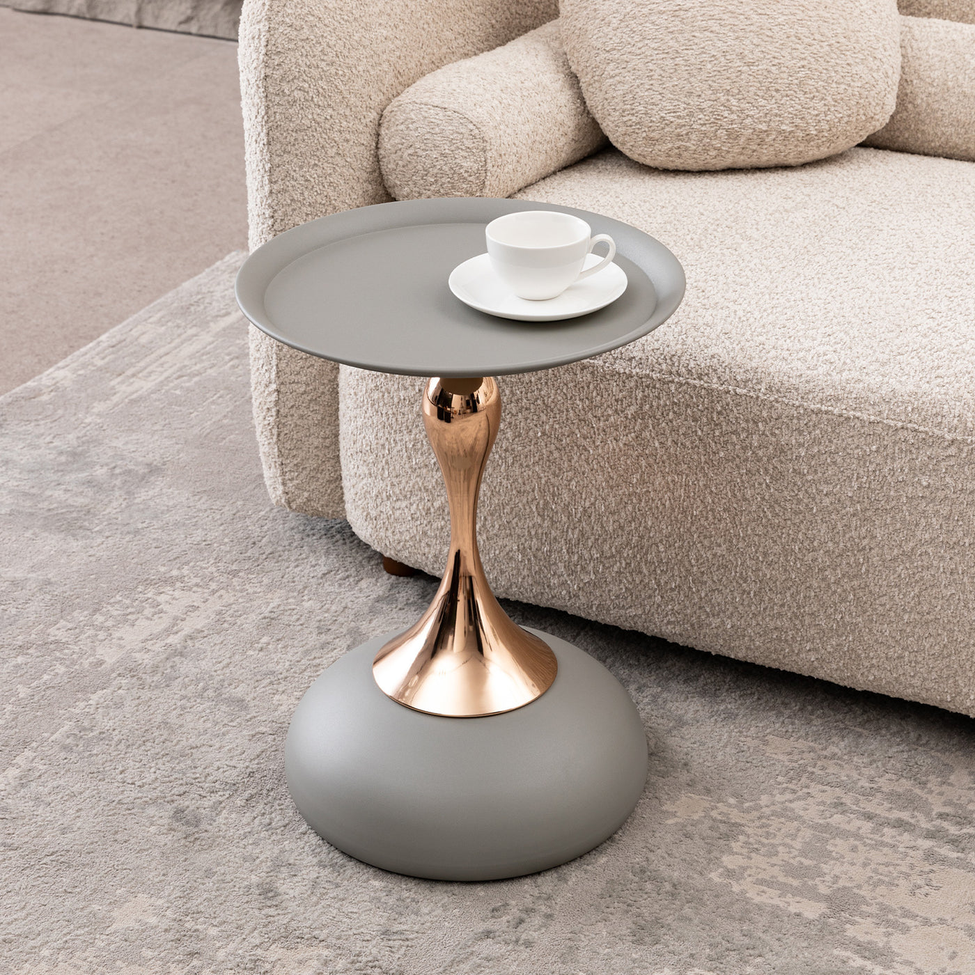 Ashlynn Modern Mermaid Tail Accent Side Table