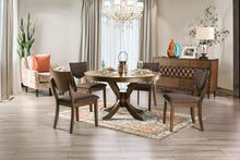 Julia Mid-Century Modern Side Chairs (Set of 2) Walnut & Chocolate