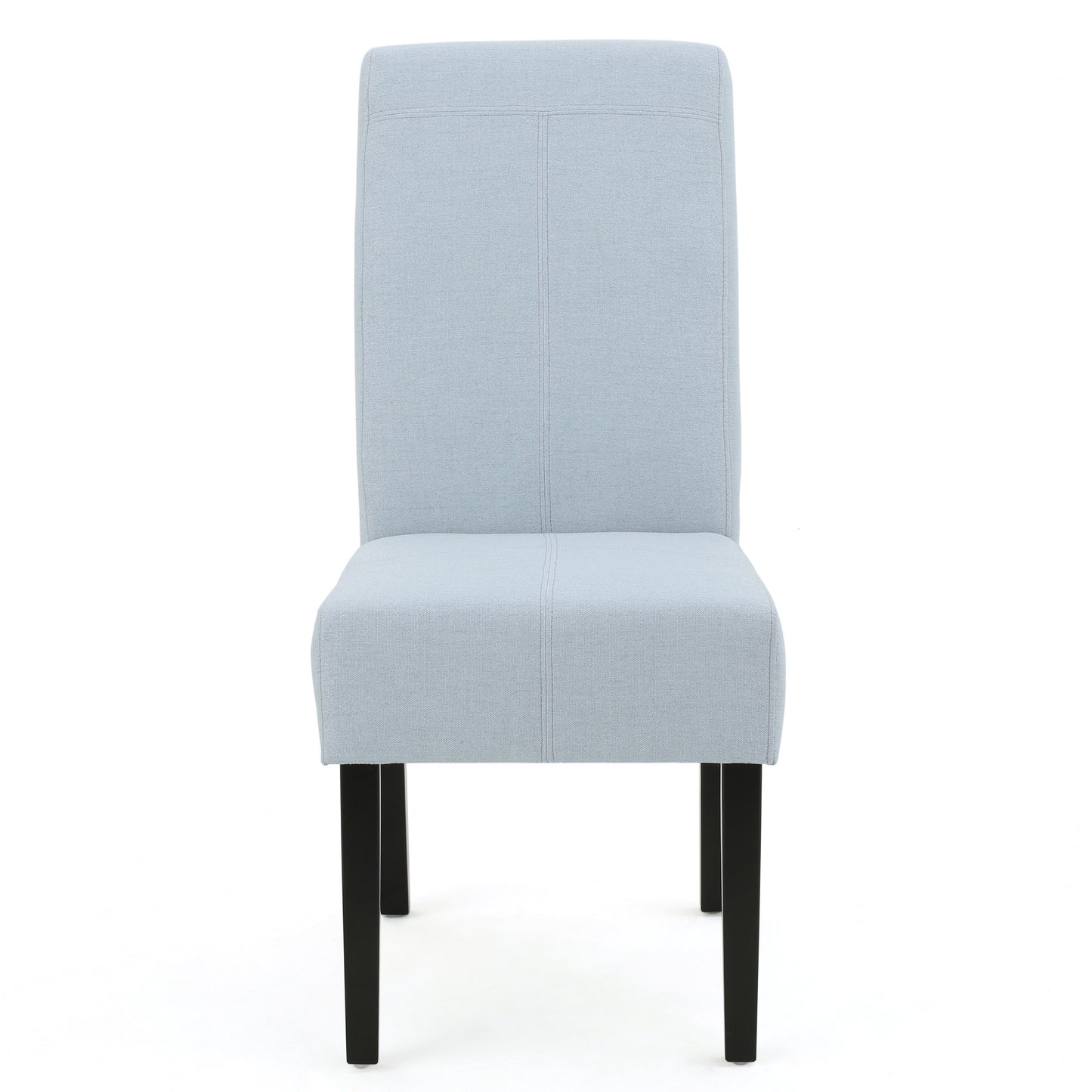 Petricia Modern Upholstered Side Chairs (Set of 2) Light Blue