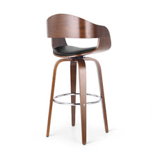 Mixon Mid-Century Modern 30" Barstool in Walnut