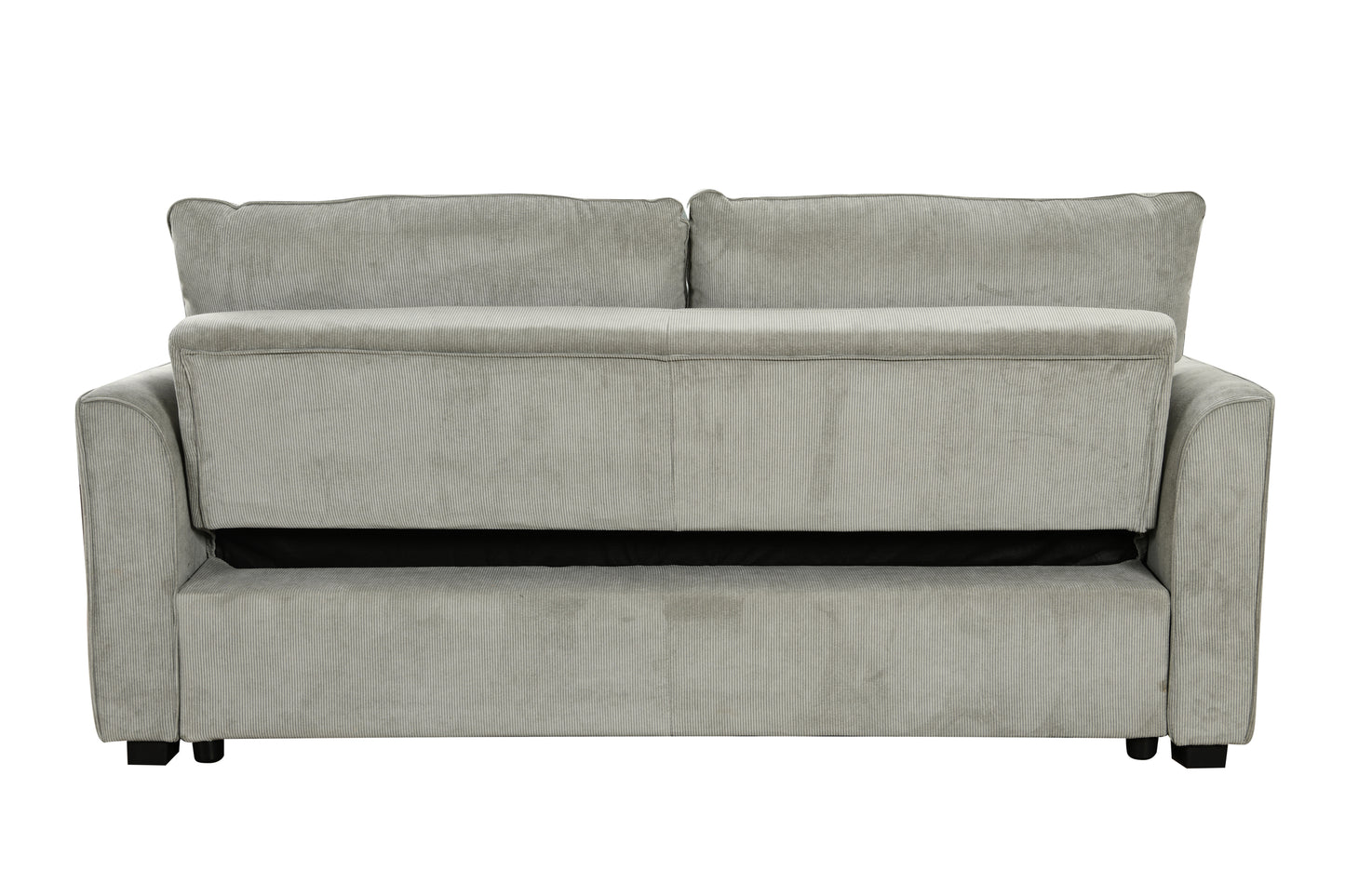 Sophia 78" Modern Light Gray Linen Sleeper Sofa
