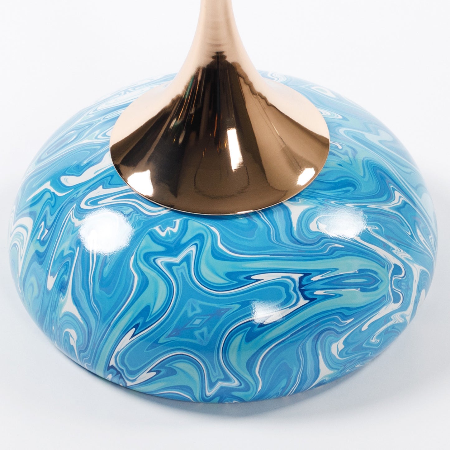 Ashlynn Modern Mermaid Tail Accent Side Table