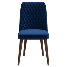 Katie Mid-Century Modern Velvet Dining Chair Set of 2