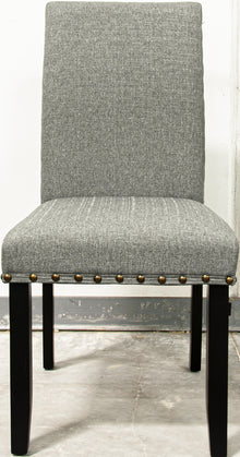 Beatty Modern Gray Dining Side Chairs (Set of 2)