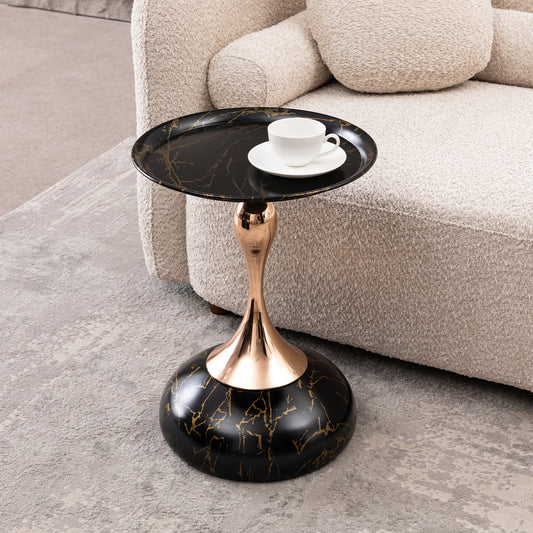Ashlynn Modern Mermaid Tail Accent Side Table