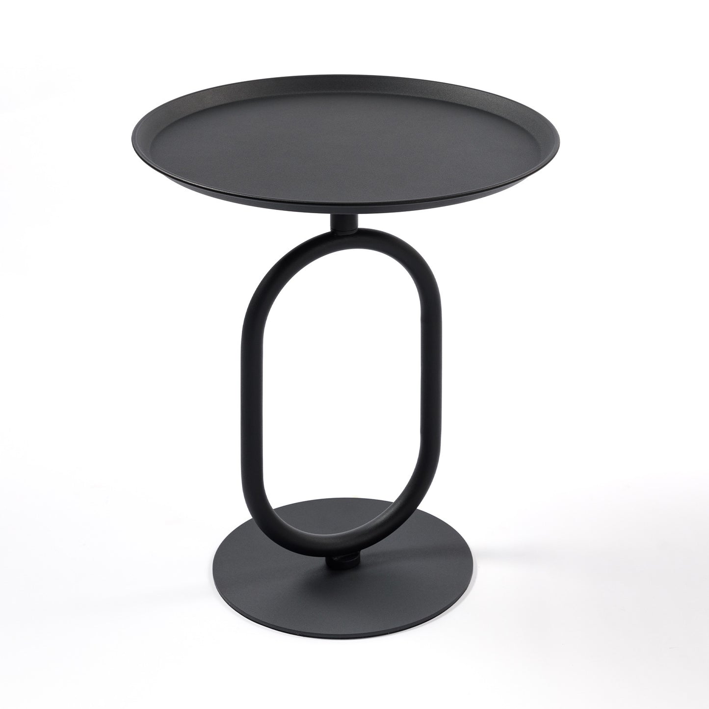 Lantern-shaped Metal End Table