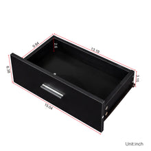 Melody Modern Multi-Layer Vanity, Black